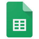Google G Suite para Empresas Sheet